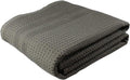 GILDEN TREE Waffle Bath Sheet Large Bath Towels Quick Dry Thin Body Towels, 40x80 Oversized Bath Towels for Adults, Classic Style (Stone)