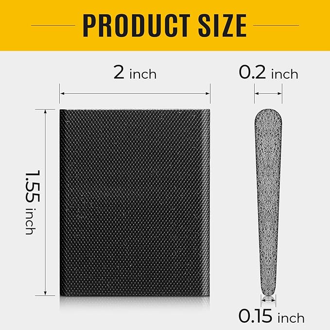 Zonon 64 Pieces Door Corner Seal Weatherstripping Exterior Door Frame Seal Draft Stopper Adhesive Corner Pads for Weather Stripping and Draft Protection (Black)