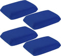 4 PCS Bug Scrubber Sponge Car, Bug Remover Wash Sponge，Car Cleaning Sponge for Bugs, Tar, Grime - Paint-Safe, Reusable Wash Sponges Kit(Blue)