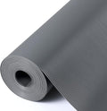 Shelf Liners for Kitchen Cabinets Drawer Liner Non Adhesive Cupboard Mat EVA Material Waterproof Refrigerator Mats Washable Fridge Liner for Cupboard and Desks Liner Gray 17.3 x 393.7 Inches