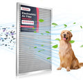 Torjim 14x24x1 MERV8 Washable & Reusable Electrostatic Air Filter, AC/HVAC Furnace Filter, Breathe Fresher, Easy Install