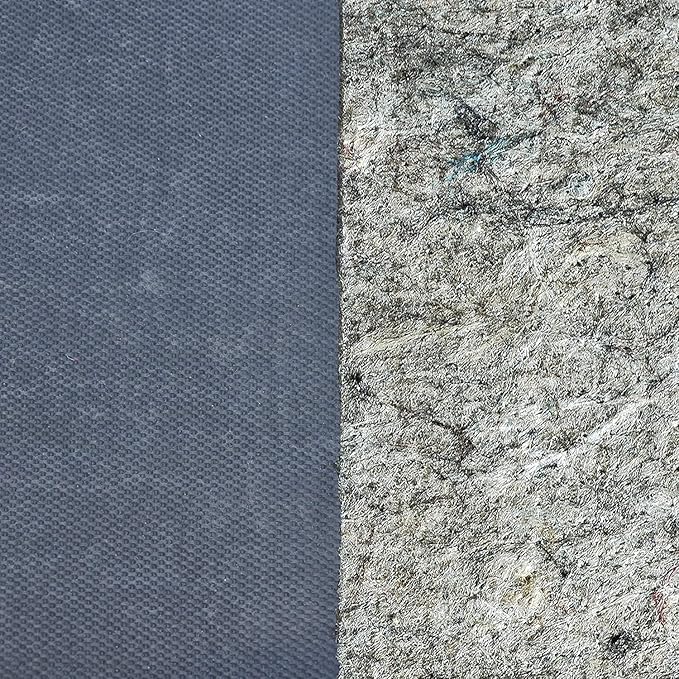 RUGPADUSA - Dual Surface - 7'10" x 9'10" - 1/4" Thick - Felt + Rubber - Non-Slip Backing Rug Pad - Safe for All Floors