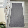 Bath Mat,Ultra Thin Bathroom Runner Rugs,Large Bath Mats for Bathroom,Quick Dry,Non-Slip,Machine Washable,Low Pile,Bath Rug,Shower Outside,Sink,Home Decor Accessories.Dark Grey,2'x5'（24x60inch）