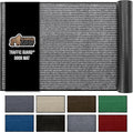 GORILLA GRIP Traffic Guard Door Mat, 72x48, Heavy Duty Welcome Mats, Commercial Office Space Doormat, Waterproof, Fade Resistant, Strong Rubber Backing, Low Profile, Shoe and Boot Scraper, Light Gray