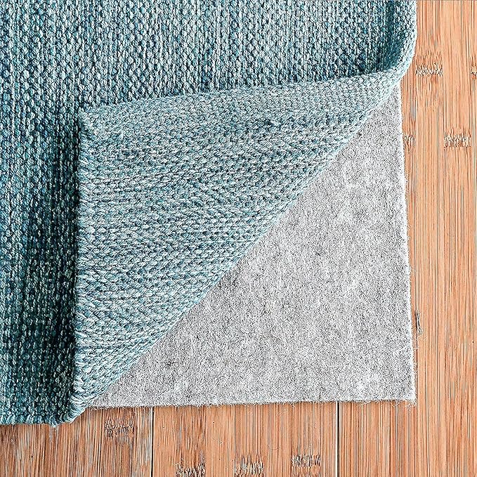 RUGPADUSA - Dual Surface - 9'x12' - 1/4" Thick - Felt + Rubber - Non-Slip Backing Rug Pad - Safe for All Floors