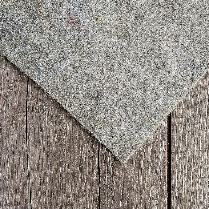 RUGPADUSA - Dual Surface - 2'6" x 7' - 1/4" Thick - Felt + Rubber - Non-Slip Backing Rug Pad - Safe for All Floors