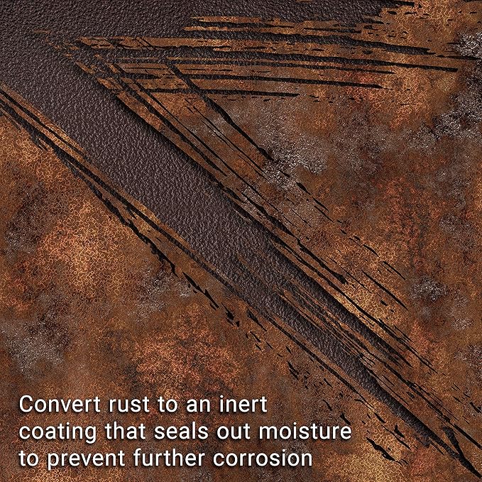 Custom Shop Barrier Bond - Rust Converter & Metal Primer 1-Quart - Rust Inhibitor, Metal Treatment & Protection for Auto, Industrial, Home